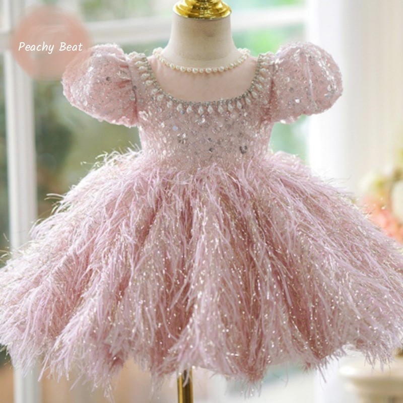 Baby Clothing Discount - Mode Baby Meisje Prinses Pailletten Veren