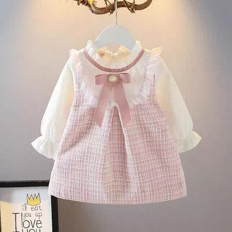 Baby Girl Clothing Zara - Meisjes Rok Met Lange Mouwen Leuke