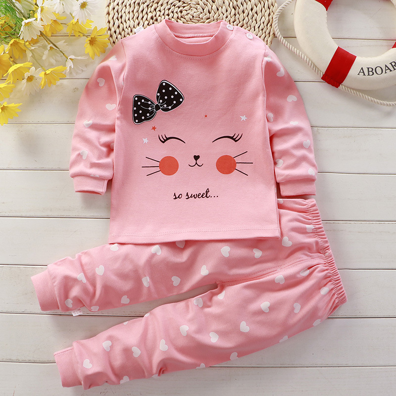 Baby Clothing For Sleep - Herfst Nachtkleding Pyjama Voor Meisjes Jongens