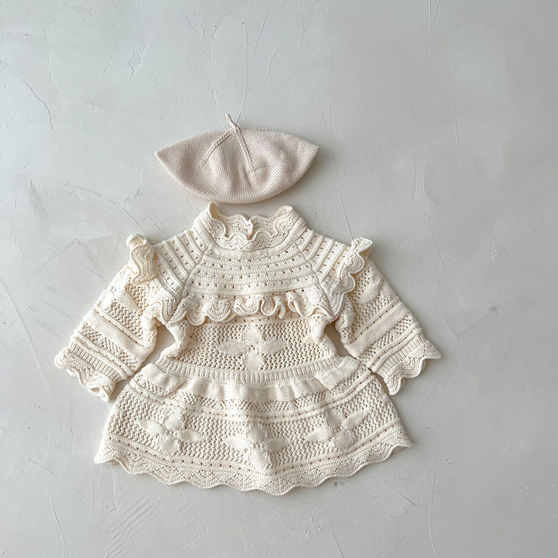 Baby Girl Clothing Zara - MILANCEL 2023 Babybody's Gebreide babymeisjeskleding Peuter