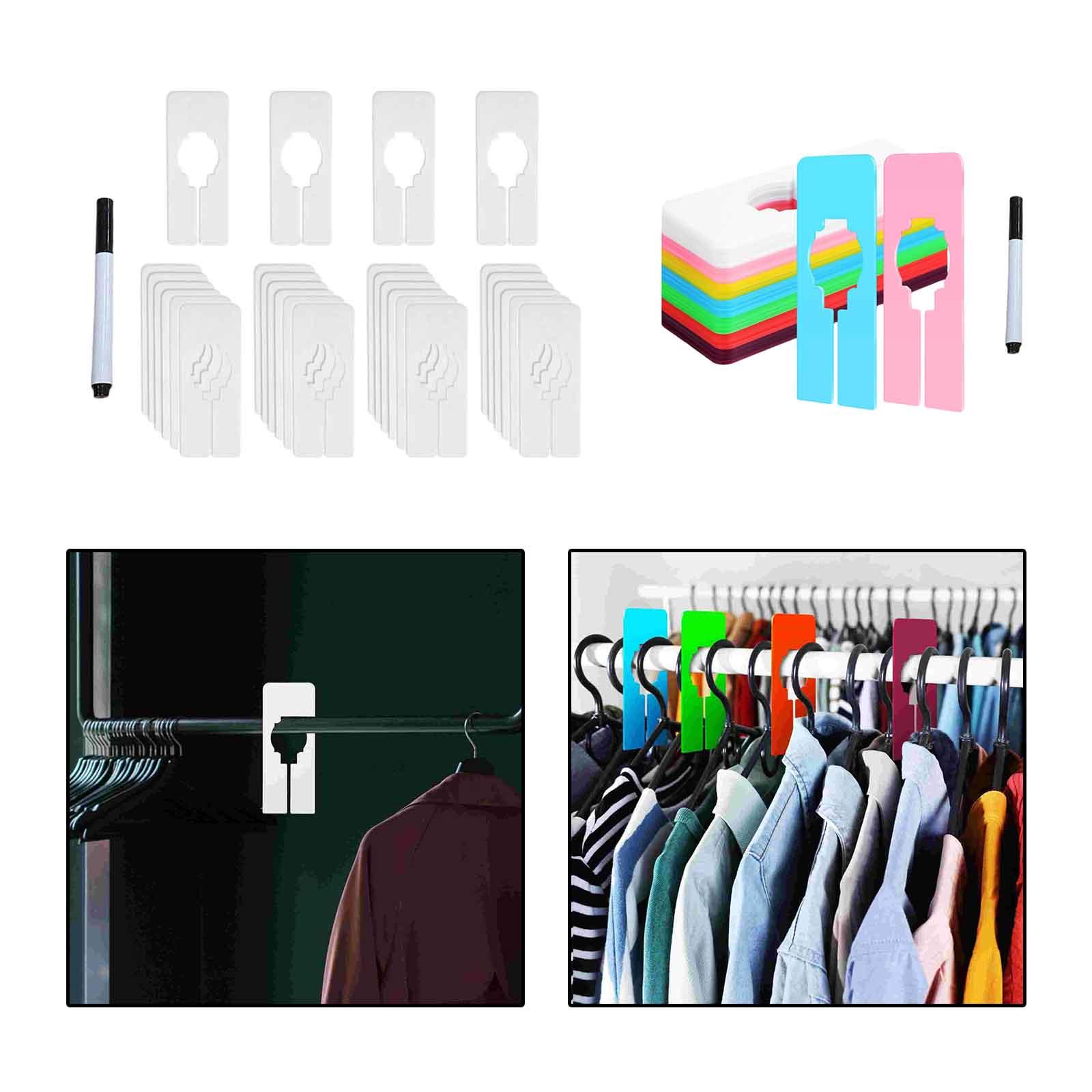 Baby Clothing Tags - 28x Kledingmaat Kastverdelers Hangers Laden Thuis