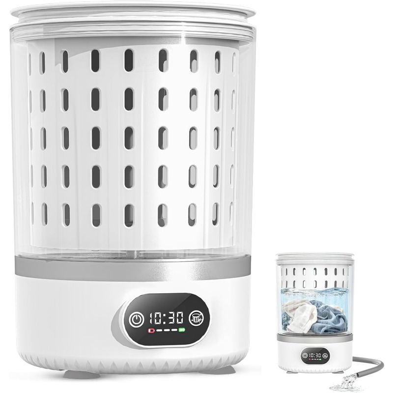 Baby Clothing Washing Machine - 3L Mini-wasmachine, 3-in-1 draagbare was- en