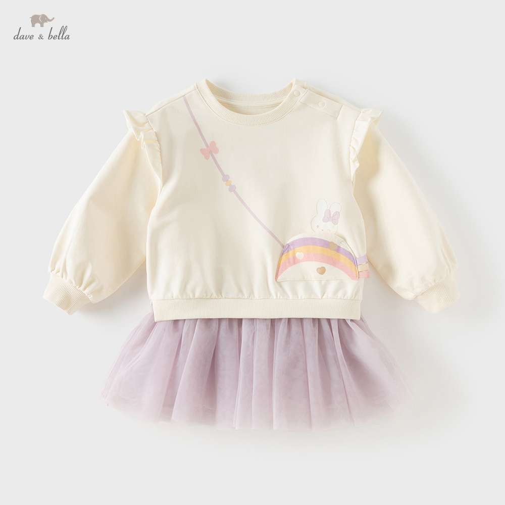 Baby Clothing Bundles - Dave Bella Kinderen Eendelige jurk Meisjeskleding