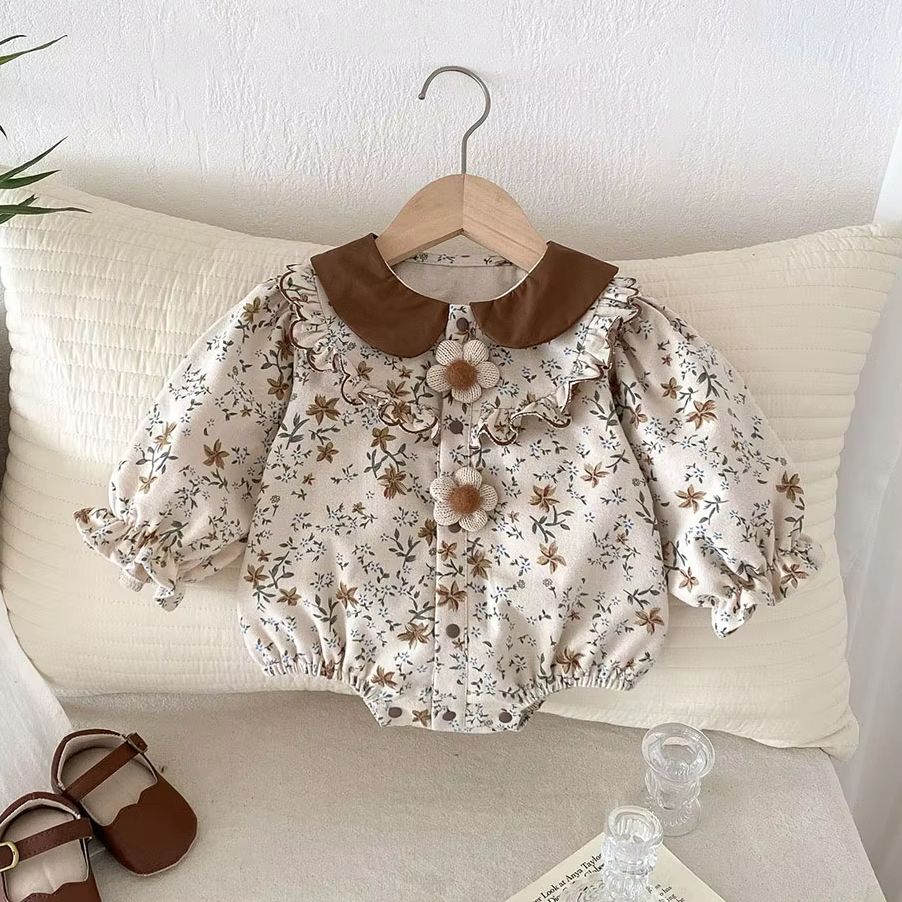 Baby Clothing Bundles - 2026 Lente Retro Stijl Baby Babybody's