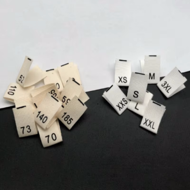 Baby Clothing Tags - 500 stuks kwaliteitsvolle, geknipte en gevouwen
