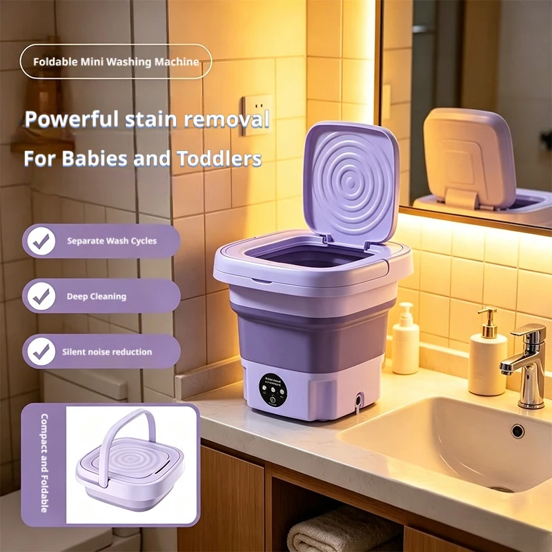 9L Opvouwbare Mini Wasmachine  - Baby Clothing Washing Machine recensie en prijs