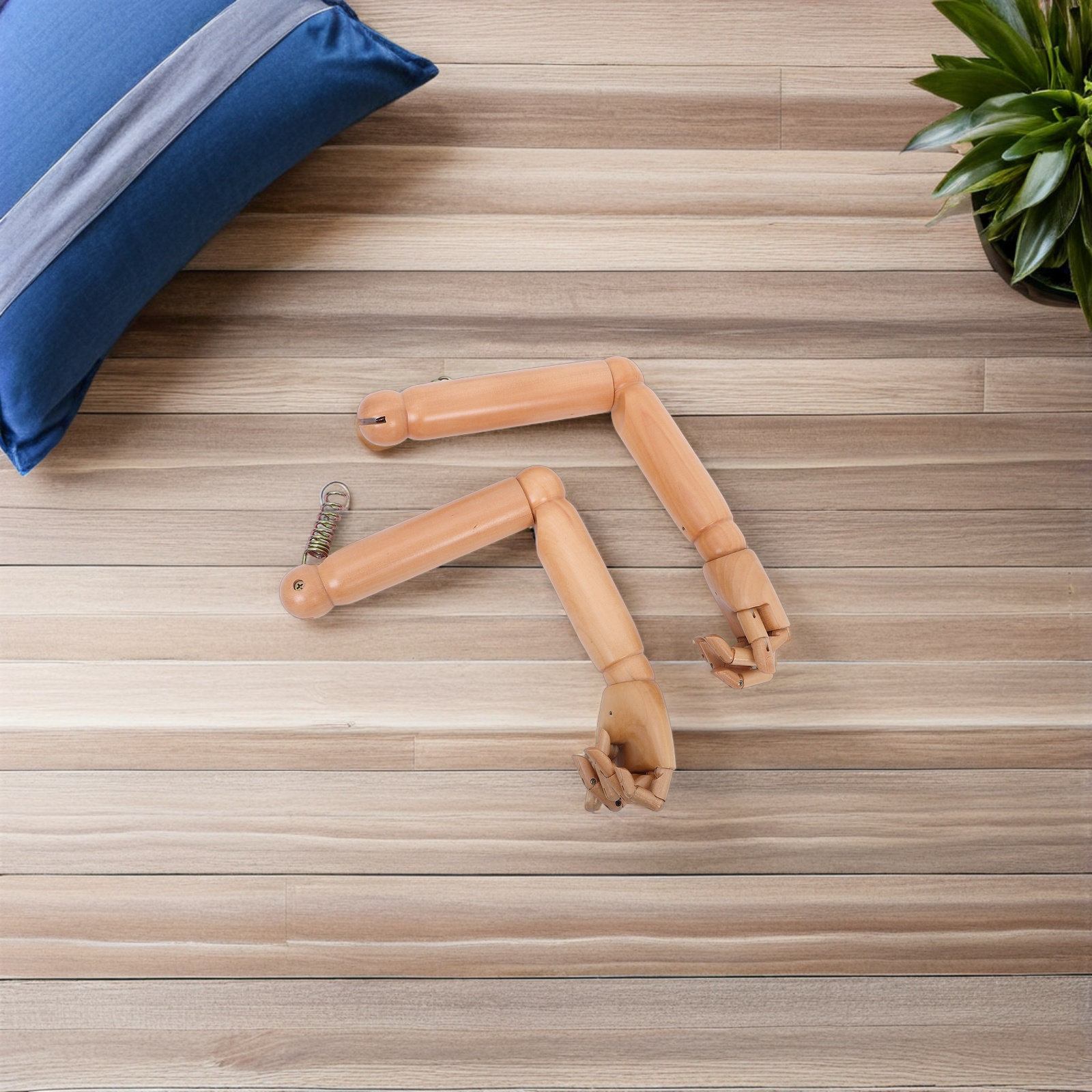 1 paar flexibele houten manneq - Baby Clothing Display recensie en prijs