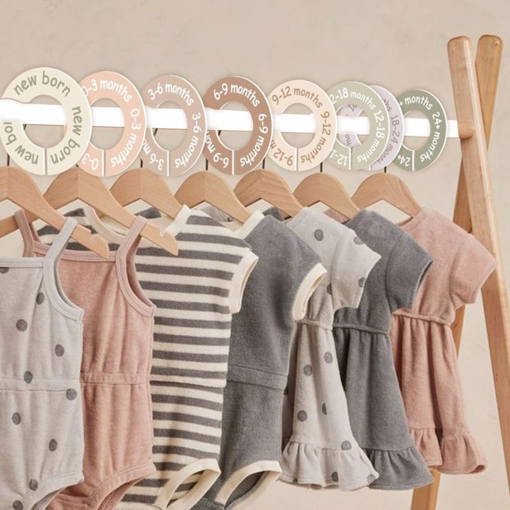 68/9 Stuks Organiserende Hange - Baby Clothing Tags recensie en prijs