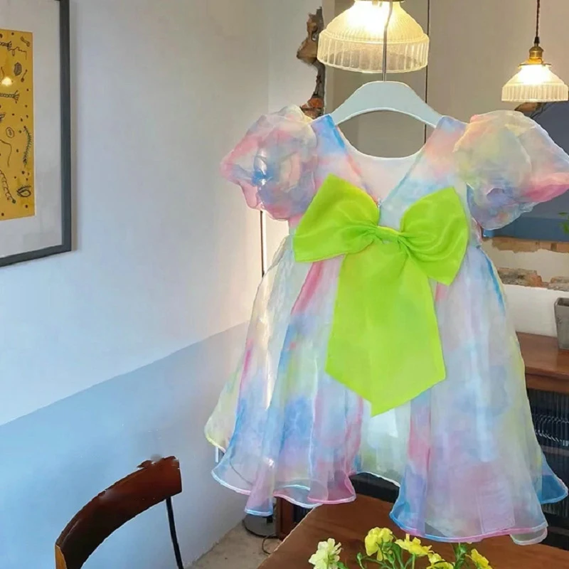 Zomer Meisjes Jurk Kinderkledi - Baby Clothing Yellow recensie en prijs