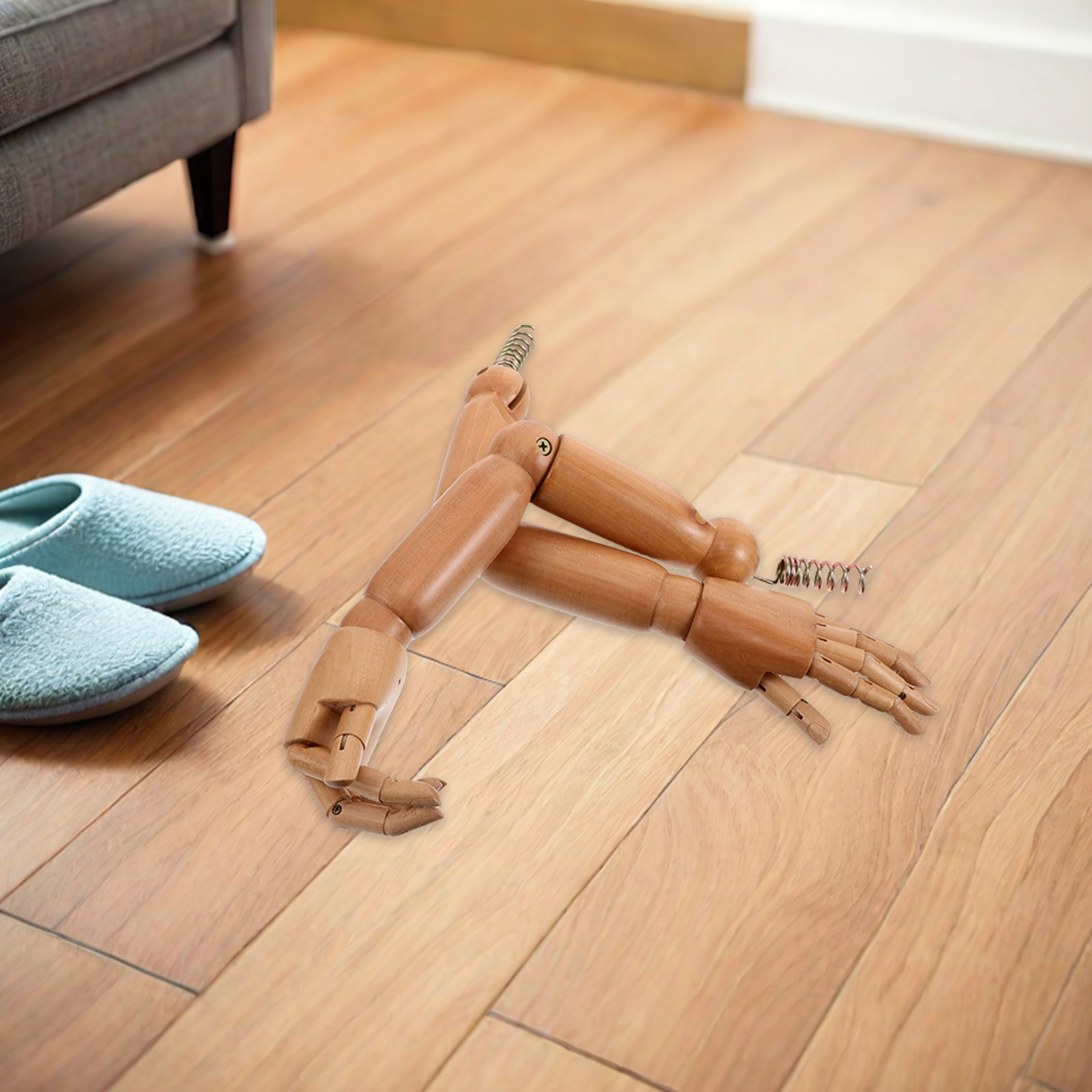 1 paar bionische houten manneq - Baby Clothing Display recensie en prijs