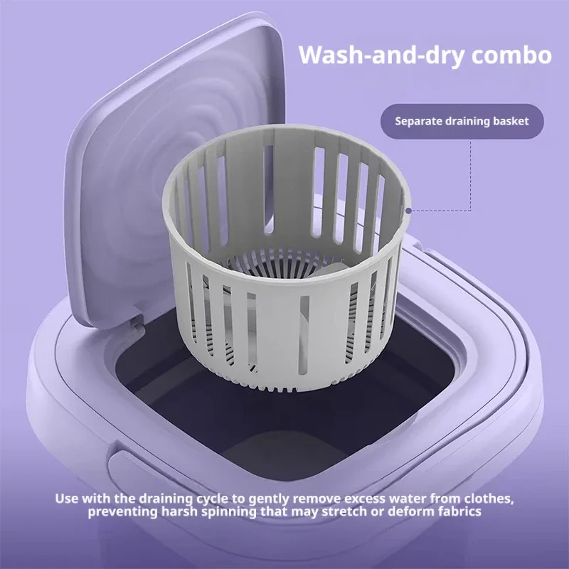 9L Opvouwbare Mini Wasmachine  - Baby Clothing Washing Machine recensie en prijs