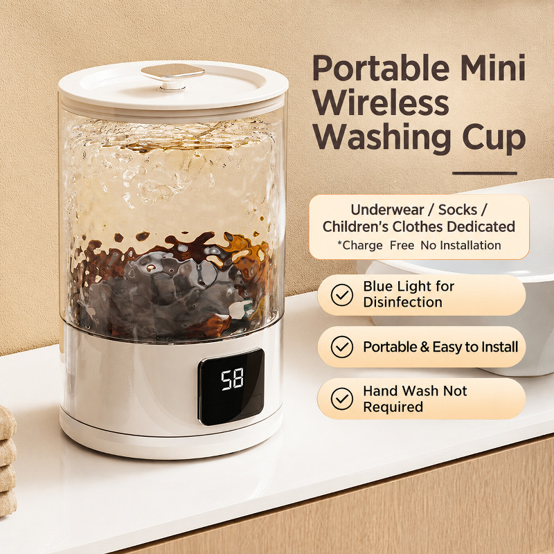 Mini-wasmachine, draagbare ond - Baby Clothing Washing Machine recensie en prijs