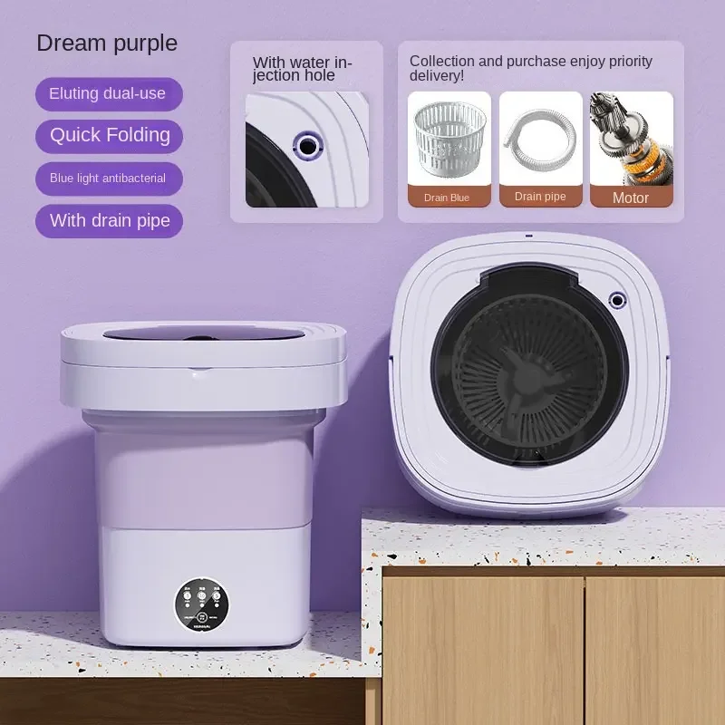 Mini draagbare reiswasmachine, - Baby Clothing Washing Machine recensie en prijs