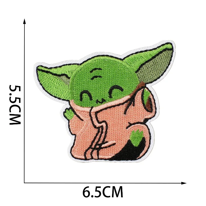 9 stuks Star Wars Figuur Patch - Baby Yoda Clothing recensie en prijs
