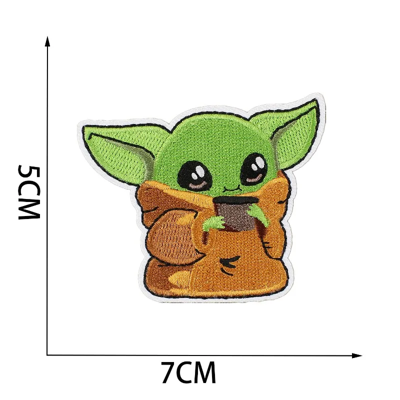 9 stuks Star Wars Figuur Patch - Baby Yoda Clothing recensie en prijs