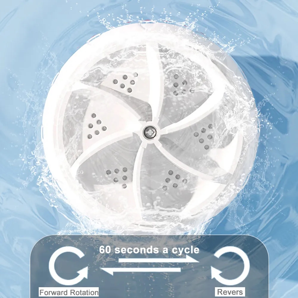 60W Draagbare Turbo Wasmachine - Baby Clothing Washing Machine recensie en prijs
