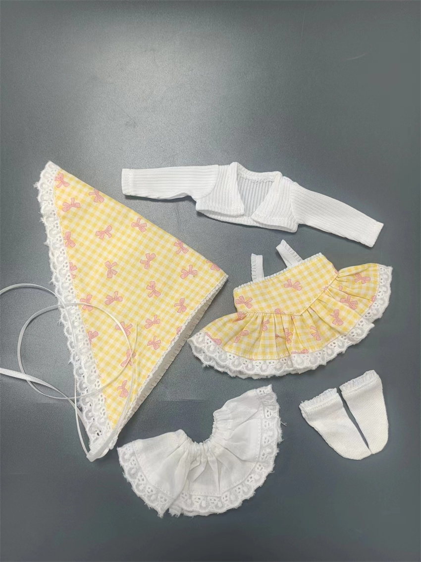 Da Tou Dian Big Bow Cake Sets  - Baby Clothing Yellow recensie en prijs